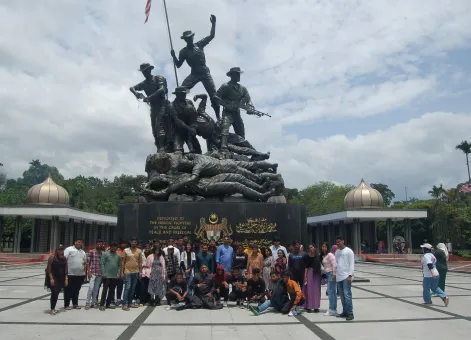 Mountain reflection on lake
