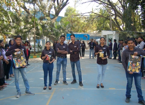 Mountain reflection on lake