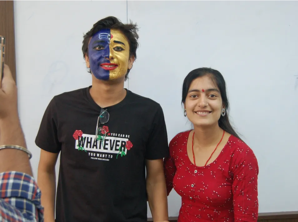 Mountain reflection on lake