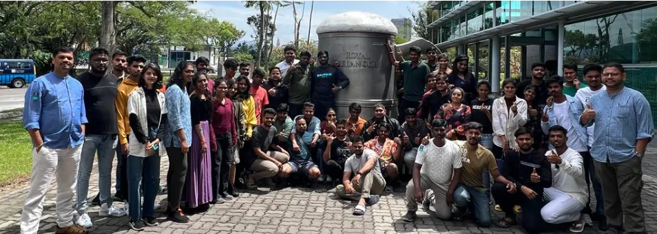 Mountain reflection on lake