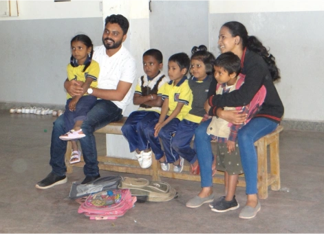 Mountain reflection on lake