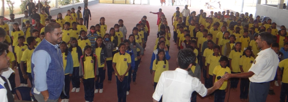 Mountain reflection on lake